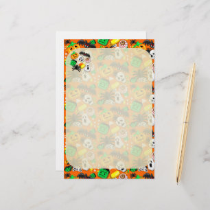 Halloween Spooky Candies Party     Stationery