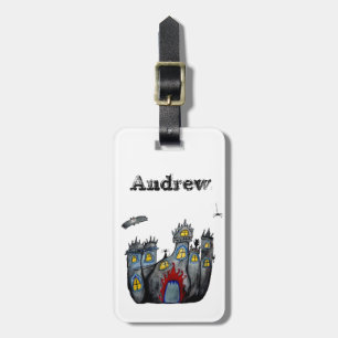 Halloween Spooky Castle Tags for Kids