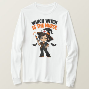 Halloween spooky cute nurse & scrubs. T-Shirt