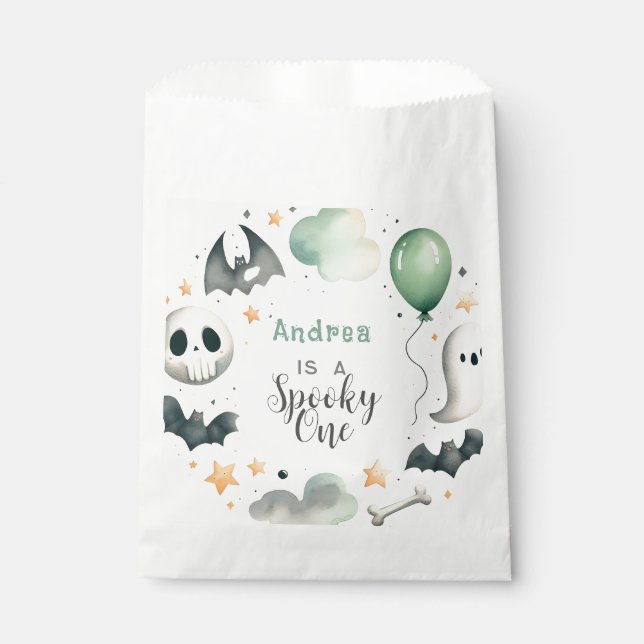 Halloween Spooky first one Favour Bag (Front)