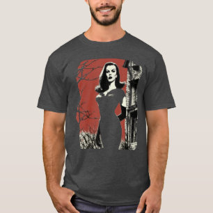 Halloween Spooky Gothic Vampire Lady Horror friend T-Shirt