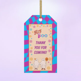 Halloween Spooky Groovy Gift Tags