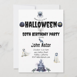 Halloween Spooky Invitation