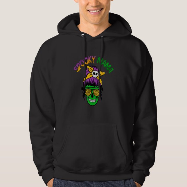 Halloween Spooky Mama Hoodie (Front)