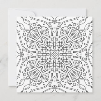 Halloween Spooky Night Colouring Card