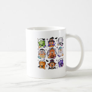 Halloween Spooky Nugget Cute Scary Movie Character Coffee Mug