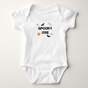 Halloween Spooky One Birthday  Baby Bodysuit