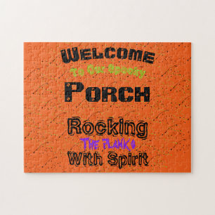 Halloween / Spooky Porch / Jigsaw Puzzle