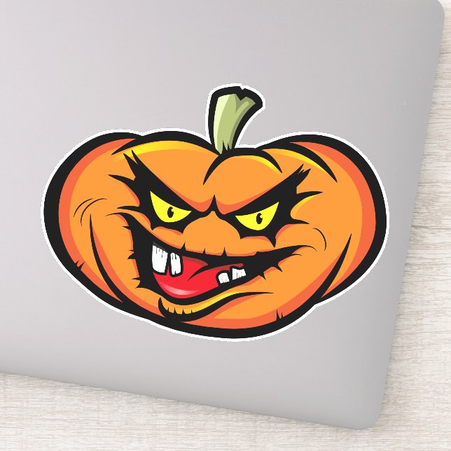 Halloween Spooky Pumpkin head (Detail)