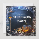 Halloween Spooky Pumpkin Magic Party Invitation<br><div class="desc">Halloween Spooky Pumpkin Magic Party Invitation.</div>