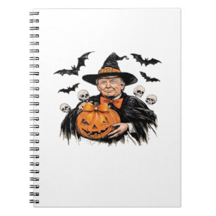 Halloween Spooky Pumpkin Notebook