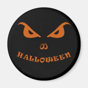 Halloween spooky scary face magnet