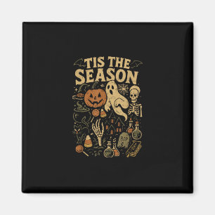 Halloween Spooky Season Pumpkin Witch Tis The Seas Magnet