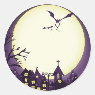 Halloween Spooky Silhouettes Sticker