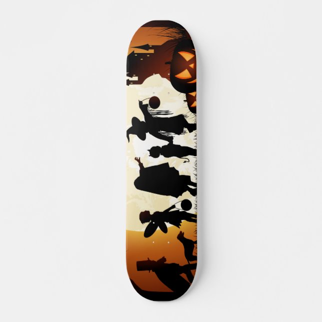 Halloween Spooky Skateboard (Front)