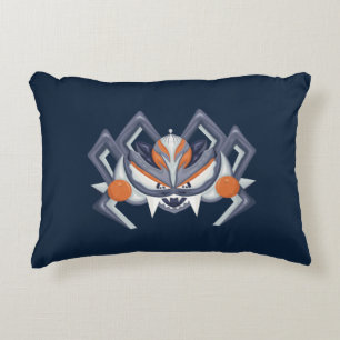 Halloween Spooky Spider / King of Pumpkin Accent Pillow
