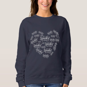 Halloween Spooky Spooky Heart Sweatshirt