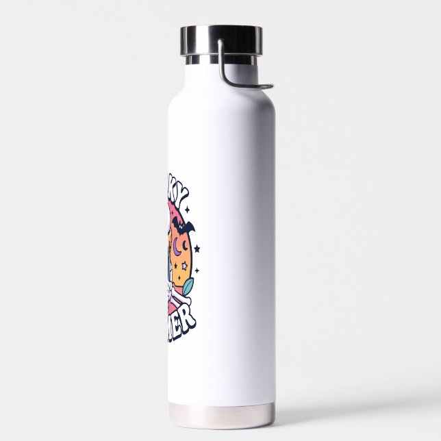 Halloween Spooky Summer Skeleton Drink Water Bottle (Left)