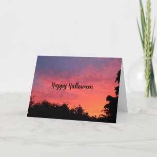 Halloween - Spooky Sunset Invitation