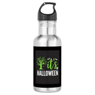 Halloween Spooky Tree Bats Vector Design_1 532 Ml Water Bottle