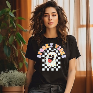 HALLOWEEN SPOOKY VIBES GHOSTS T-Shirt