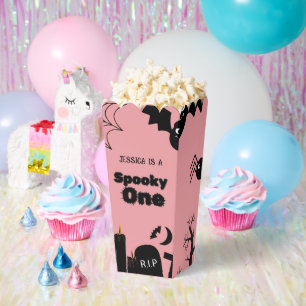 Halloween Sppoky One First Birthday party Favor Box