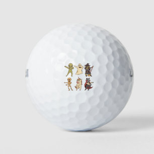 Halloween Squad Dab Dancers Golf Balls