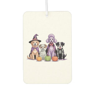 Halloween Squad Dog Air Freshener