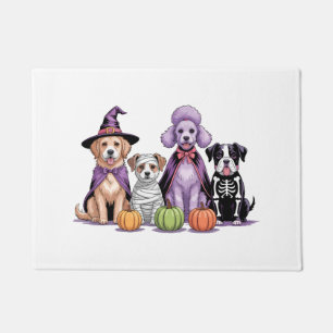 Halloween Squad Dog Doormat
