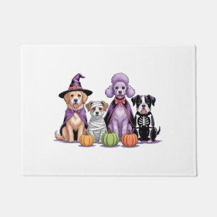 Halloween Squad Dog Doormat