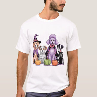 Halloween Squad Dog T-Shirt