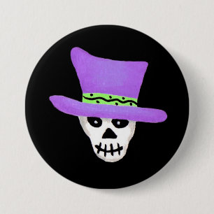 Halloween Squelette de Whimsy Skull Pin Badge