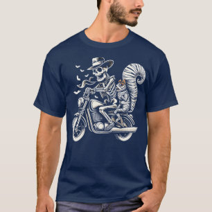 Halloween Squirrel toon Lover Woodland Wildlife Fu T-Shirt