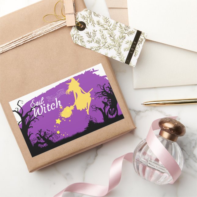 Halloween Stamp Collection "Evil Witch" Sticker (Gifting)