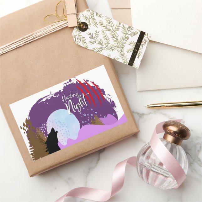 Halloween Stamp Collection "Howling Night" Sticker (Gifting)