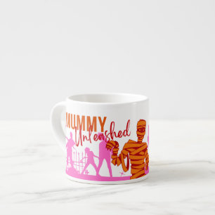 Halloween Stamp Collection "Mummy Unleashed" Espresso Cup