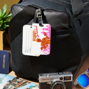Halloween Stamp Collection "Mummy Unleashed" Luggage Tag