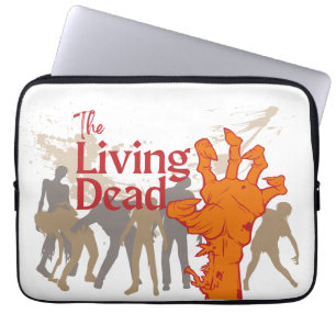 Halloween Stamp Collection "The Living Dead" Laptop Sleeve