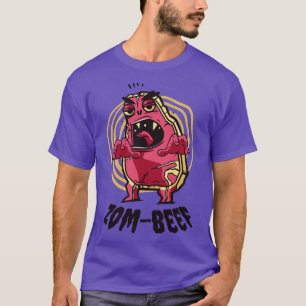 Halloween Steak Meat Lover Beef Zombie Monster T-Shirt