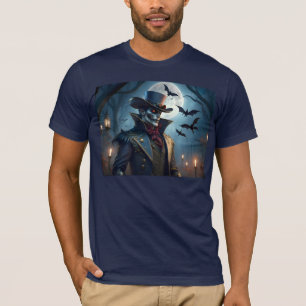 Halloween Steampunk Southern Gothic Zombie T-Shirt
