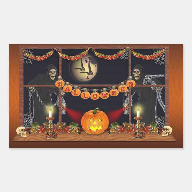Halloween Sticker (Front)