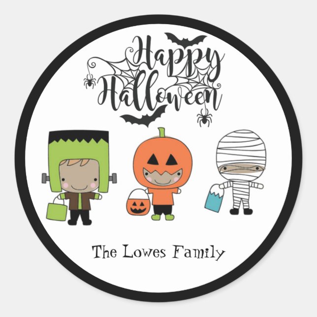 Halloween Sticker (Front)