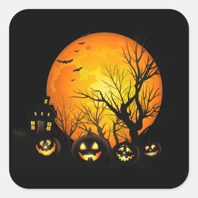 Halloween Stickers (Front)