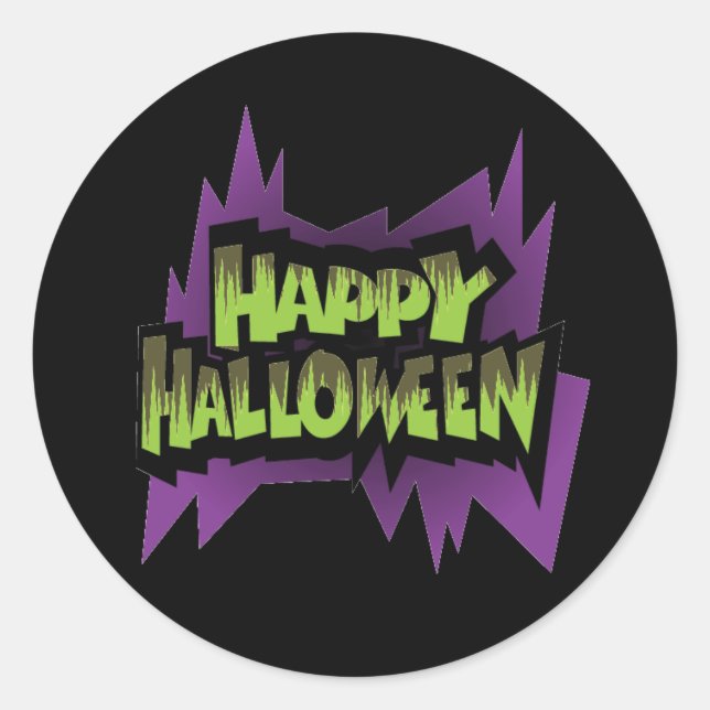 Halloween Stickers (Front)