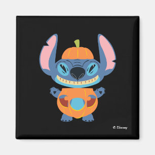 Halloween Stitch Pumpkin Magnet