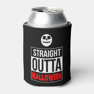 Halloween - Straight Outta Halloween Can Cooler