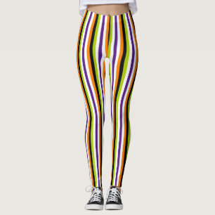 Halloween Stripe Leggings