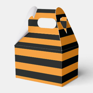 Halloween Stripes Favor Box