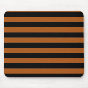 Halloween Stripes Mouse Pad