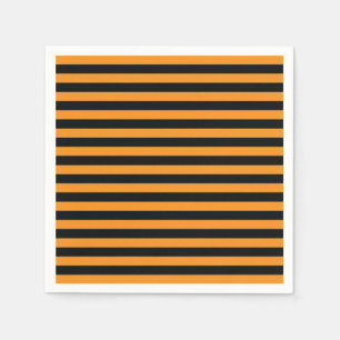 Halloween Stripes Napkin